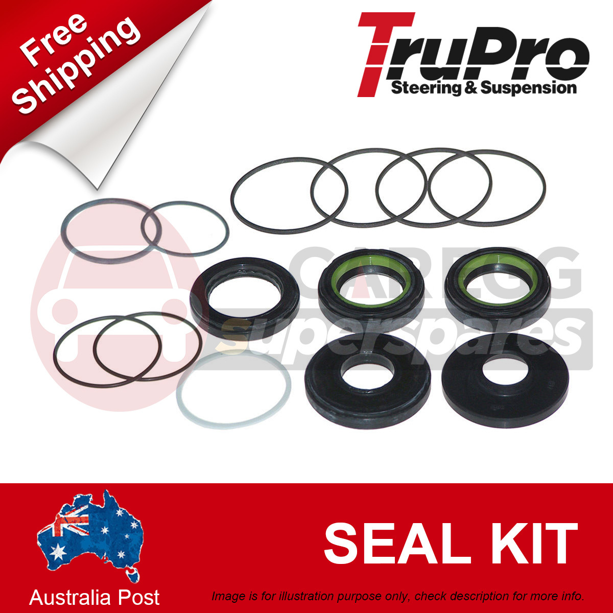 Power Steering Box Seal Kit For TOYOTA Hilux Surf KZN130 1/199212/1997