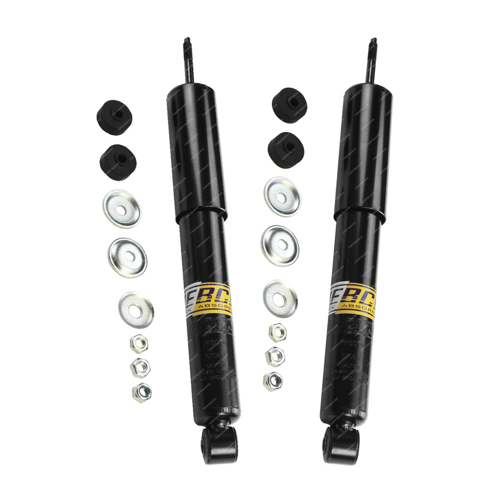 2 Front PR Webco Shock Absorbers for HOLDEN RODEO RA 2WD PA Front Tosion bar 2WD