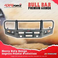 Premium Armor Bumper Bullbar with 3 LOOP for Toyota LandCruiser 76 78 79 07-16