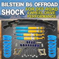 Bilstein Shock Strut Lovells Coil EFS Leaf 50mm Lift Kit for Mazda BT-50 2012-20