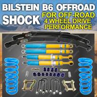 Bilstein Shock Strut Lovells Coil EFS Leaf 50mm Lift Kit for Mazda BT50 TF 20-on