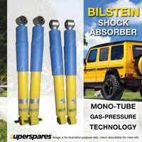 4x Rear Bilstein B8 5100 Mono Tube Shock Absorbers for Ford F250 4WD 2001-2007