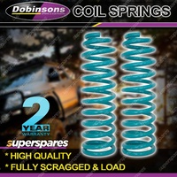 2 Pcs Rear Dobinsons 35mm Lift Medium Load Coil Springs for Dacia Duster 2010-On