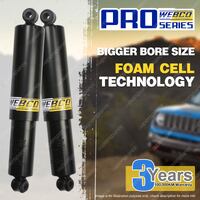 2 Pcs Rear Webco Foam Cell Bigger Bore Size Shock Absorbers - GT3090FC