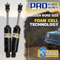 2 Pcs Front Webco Foam Cell Bigger Bore Size Shock Absorbers - GT4060FC