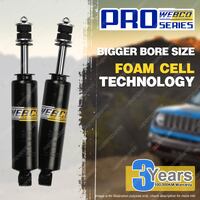 2 Pcs Front Webco Foam Cell Bigger Bore Size Shock Absorbers - GT5075FC