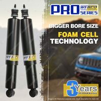 2 Pcs Rear Webco 75mm - 100mm Lift Foam Cell Shock Absorbers - GT7023FCEX
