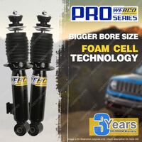 2 Pcs Front Webco Foam Cell Bigger Bore Size Shock Absorbers - SS3030FC