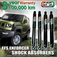 4 x 30mm Lift EFS Enforcer Shock Absorbers for Holden Rodeo KB2 KD2 KB4 KD4 TFR