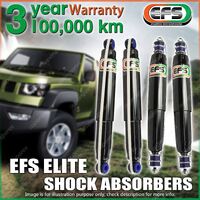Front + Rear 30mm Lift EFS Elite Shock Absorbers for Ssangyong Musso 290S UTE