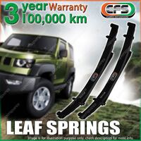 2x Rear EFS 50mm Lift Medium Duty Leaf Springs 200kg for Nissan Patrol MK MQ LWB