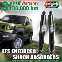 Pair Front EFS Enforcer Shock Absorbers for Mahindra Pikup All Models 40mm Lift