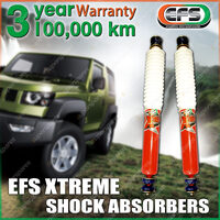 2x Rear EFS 40mm Lift X-Treme Shock Absorbers for Foton Tunland Dual Cab 2012-On