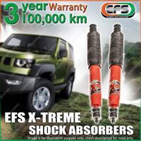 2 Front EFS X-Treme 30mm Lift Shock Absorbers for Toyota Landcruiser HVDJ  78 79