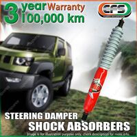 1x EFS Xtreme Steering Damper for Jeep Wrangler JK LWB SWB Diesel Petrol 2007-On
