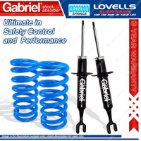 2 Front Gabriel Ultra Shocks + Lovells Springs for Mitsubishi Pajero NP NS NT NW