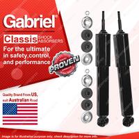 2 x Front Gabriel Classic Shock Absorbers for Fiat 124 Sedan Coupe 1967-1976