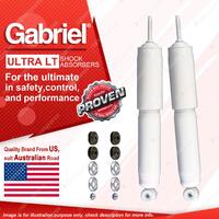 2 x Front Gabriel Ultra LT Shock Absorbers for Holden GMH Rodeo TFR TFS RA