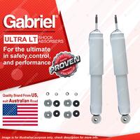 2 x Front Gabriel Ultra LT Shock Absorbers for Nissan Terrano R20 SUV 4WD