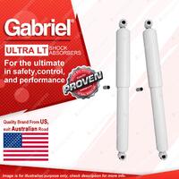 2 Rear Gabriel Ultra LT Shock Absorbers for Great Wall V240 K2 6/09-on