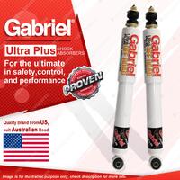 2 x Front Gabriel Ultra Plus 40mm Raised Shocks for Holden GMH Rodeo TFS Ute 4WD