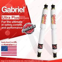 2 x Front Gabriel Ultra Plus OE Height Shock Absorbers for Ford Maverick DA