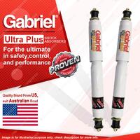 2 x Front Gabriel Ultra Plus 50mm Raised Shock Absorbers for Ford Maverick DA