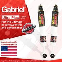 2 Front Gabriel Ultra Plus Spring Seat Shock Absorbers for Mazda BT50 UP UR