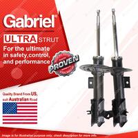 Pair Front Gabriel Ultra Strut Shock Absorbers for BMW X1 E84 S Drive 2010-2015