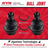 2 Pcs KYB Front Lower Ball Joints for Toyota Fortuner GUN156R 2.8L SUV 2015-2020