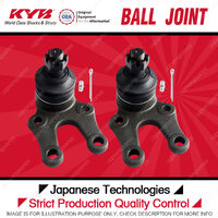 2 Pcs KYB Front Lower Ball Joints for Toyota Hiace RZH103R RZH113R 2.4 1998-2005