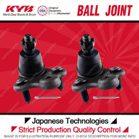 2 Pcs KYB Front Lower Ball Joints for Honda HRV RU 1.8L R18ZF I4 16V 2015-2021