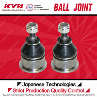 2 Pcs KYB Front Lower Ball Joints for Hyundai Santa Fe CM SUV 2.2L 2009-2012