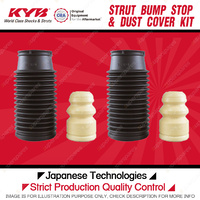 2 Front KYB Strut Bump Stop + Dust Cover Kit for Hyundai Lantra J2 J3 G4G I4 FWD
