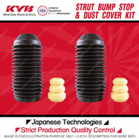 2 Front KYB Bump Stop + Dust Cover Kits for Nissan X-Trail T32 MR20DD QR25DE R9M