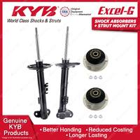 2 Front KYB Shock Absorbers + Strut Top Mount Kit for BMW 3 Series E36 92-00