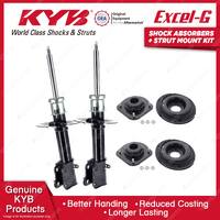 2 Front KYB Shock Absorbers Strut Mount Kit for Chrysler PT Cruiser PG PT 00-10