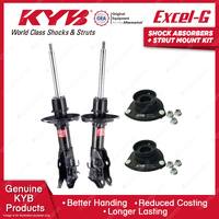 2 Front KYB Shock Absorbers Strut Mount Kit for Honda Civic FD1 FD2 Sedan 06-12