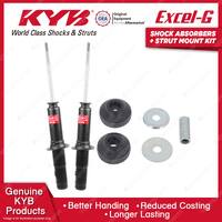 2 Front KYB Shock Absorbers Strut Mount Kit for Honda Civic EJ EK 95-00