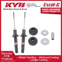 2 Front KYB Shock Absorbers Strut Mount Kit for Honda Accord CG1 CG5 Sedan 97-03