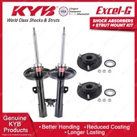 2 Front KYB Shock Absorbers Strut Mount Kit for Lexus RX330 MCU38 RX350 GSU35R