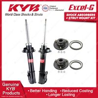 2 Front KYB Shock Absorbers Strut Mount Kit for Lexus ES300 VCV11 VXV10 92-95