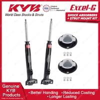 2 Front KYB Shock Absorbers Strut Mount Kit for Mercedes-Benz E-Class W124 S124