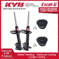 2 Front KYB Shocks Strut Mount Kit for Toyota Corolla AE101R AE102R AE112R 94-01