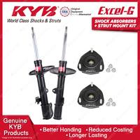 2 Front KYB Shocks Strut Mount Kit for Toyota Rav 4 ACA20R ACA21R ACA22R ACA23R