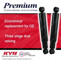 2 Front KYB Premium Shock Absorbers for Hino 500 GT Ranger Pro Single Double Cab