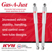 2 Front KYB Gas-A-Just Shock Absorbers for Ford F250 F350 RN 137" 156" Wheelbase