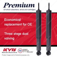 2 Front KYB Premium Shock Absorbers for Mitsubishi Fuso Fighter FN62F FM65F 7.5L