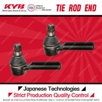 2 Pcs KYB Front Tie Rod Ends for Toyota Hilux Vigo Revo KUN GGN 25 26 125