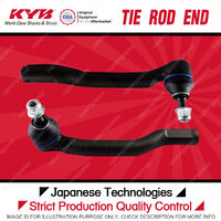 2 Pcs KYB Front Tie Rod Ends for Nissan Micra K12 Tiida C11 1.4L 1.8L 2004-2013